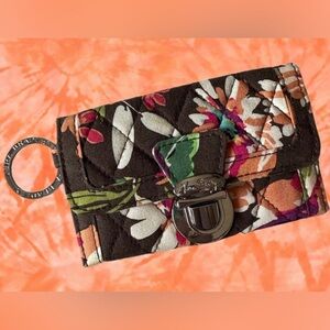 Vera Bradley Quick Swipe ID Wallet in “English Rose” (Retired pattern) NWOT
